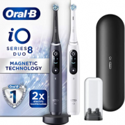 国内1721元！prime会员！Oral-B 欧乐B iO 8系列 云感洁净护龈 智能蓝牙电动牙刷2支装     直邮含税到手￥1691.62