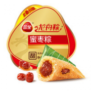三全  网兜粽子 蜜枣口味  455克  7只装