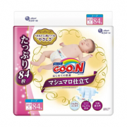 PLUS会员！GOO.N 大王 棉花糖系列 通用纸尿裤 NB84片
