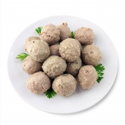 PLUS会员：小马乐活 牛肉丸 500g+牛筋丸 500g 组合装*2件
