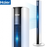 音轻低噪！Haier 海尔 FZJ1102A 机械无叶立式落地扇