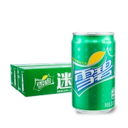 限地区：雪碧 Sprite 柠檬味 汽水 碳酸饮料 200ml*24罐