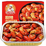 PLUS会员！红功夫 国产麻辣小龙虾尾 250g