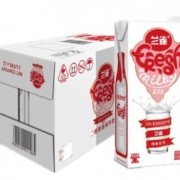24日20点！Lacheer 兰雀 全脂高钙纯牛奶 1L*12