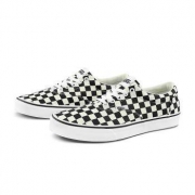 24日20点：Vans 范斯 VN0A3MTFIB8 男士棋盘格低帮帆布鞋