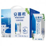 伊利 安慕希 常温希腊风味 原味酸奶 205g*12盒/箱 礼盒装