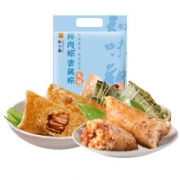 限1000件、12点：知味观 鲜肉桂花蜜藕粽大礼包1kg 10只装