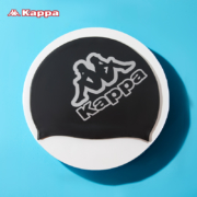 Kappa 男女硅胶游泳帽 超柔硅胶 防水不勒头