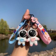 JFV 太空人情侣钥匙扣  2个装