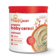 添加DHA益生菌！HappyBABY 禧贝 婴幼儿有机米粉 198g