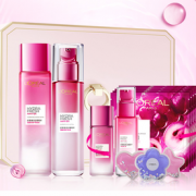 预售！L'OREAL PARIS 巴黎欧莱雅 葡萄籽平衡水乳液护肤套装（赠:水65ml+50m+面膜5片+定制小礼品 定制礼盒包装） 239元（需定金40元，17日支付尾款）