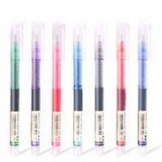 Snowhite 白雪文具 T16 直液式走珠笔 0.5mm 12支混色