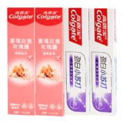 高露洁 喜马拉雅 矿物美白牙膏 家庭4件套装