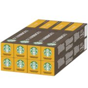 Prime会员！Starbucks 星巴克 Blonde 轻度烘焙 无糖冰美式黑咖啡胶囊10粒*8盒 到手￥210.24