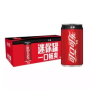 限地区：可口可乐 Coca-Cola 零度 Zero 碳酸饮料 200ml*12罐*2件