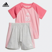 adidas 阿迪达斯 DV1237 小童训练运动套装