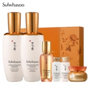 618预售：Sulwhasoo 雪花秀 滋盈生人参焕颜水乳礼盒(参凝水125ml+焕颜乳125ml+精华+面霜)