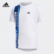 吸湿排汗！adidas 阿迪达斯 FM9797 小童装短袖T恤 49元（包邮，需用券）