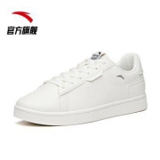 618预售：安踏 2021夏季新款 男款小白鞋