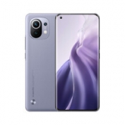 24日0点：MI 小米 11 5G智能手机 烟紫（素皮） 套装版 12GB+256GB