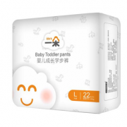 屁屁不闷热！ido 一朵 悦享成长拉拉裤 L 22片