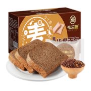 88会员！味滋源黑麦吐司500g+蛋糕400g
