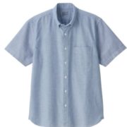 舒适面料！MUJI 无印良品 M9SC720 男士衬衫