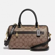 618预售：COACH 蔻驰 PVC F83607 IMCBI 女士手提波士顿包