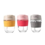 MINISO 名创优品 玻璃杯带吸管 350ml*3件