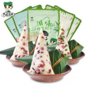 日期新鲜！古蜀食者 四川农家新鲜手工粽 100g*6个