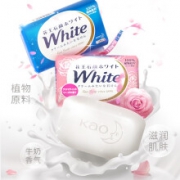 日本花王 玫瑰香牛奶香润肤皂130g*2