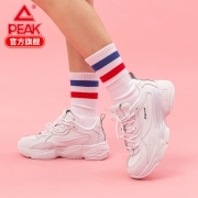 24日20点：PEAK 匹克 态极曼行 E94022E 女士老爹鞋