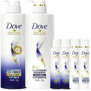 27日0点：Dove 多芬 密集滋养洗护套装（洗发乳700ml*2+赠洗发乳100ml*4+精华素100ml*2））