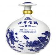 古井贡酒 青花大坛 50度 浓香型白酒 2500ml