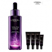 618预售：L'OREAL  欧莱雅 第三代黑精华 50ml（赠新黑精华15ml*3+新黑精华7.5ml）