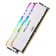 镁光原厂颗粒：crucial 英睿达 Ballistix Tactical Tracer DDR4 3000MHz 台式机内存条 8G