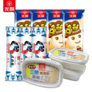 PLUS会员：Bright 光明 冰淇淋 大白兔*3个+紫雪糕*3个+奇形娃娃*4个 10支*3件