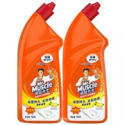 Mr Muscle 威猛先生 洁厕剂 750g*2瓶 +威猛先生 清新洁厕冻 1器+38g