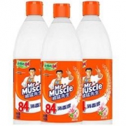 Mr Muscle 威猛先生 84消毒液 500g*3瓶