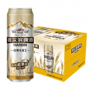 88VIP：HARBIN哈尔滨啤酒 经典小麦王 550ml*20听*2件