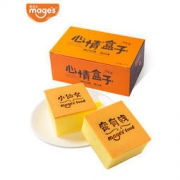 麦吉士 手工网红心情蛋糕戚风纯蛋糕 460g*2件
