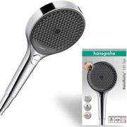 Hansgrohe 汉斯格雅 Rainfinity境雨系列 130mm手持花洒（镀铬面节水版） 到手约￥495.38