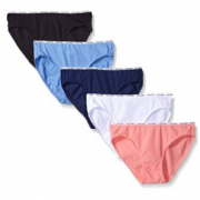 码全好价！Calvin Klein 卡尔文·克莱恩 女士弹力棉质内裤 5条装 到手131.26元