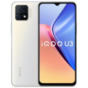 22点：vivo iQOO U3  5G手机   6GB+128GB 缎绸白