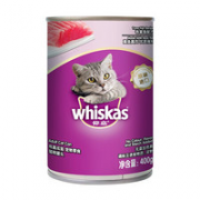 有券的上！whiskas 伟嘉 猫罐头 400g 吞拿鱼味