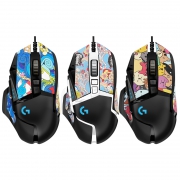 logitech 罗技 G502 HERO 主宰者 熊猫版 游戏鼠标+鼠标垫+脚贴