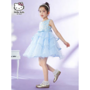 hellokitty 新款女童洋气蓬蓬礼服裙