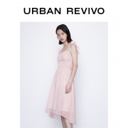 URBAN REVIVO  无袖波点连衣裙 YU20S7AN2005