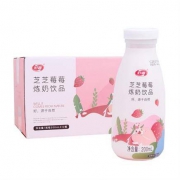 好源 芝芝莓莓果味 炼乳甜牛奶 200ml*12瓶
