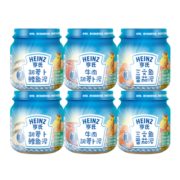 Heinz 亨氏 宝宝辅食蔬果泥+肉泥 113g*6瓶